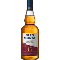 Glen Moray Speyside Single Malt Scotch Whisky 15 Years (American & Sherry Casks)