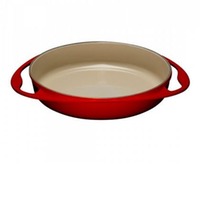 Tatin-Backform, 28 cm, kirschrot