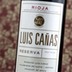 Luis Cañas Reserva 