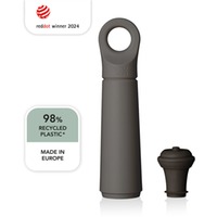 Vacu Vin Wein-Vakuumpumpe Loop graphit + Stopfen