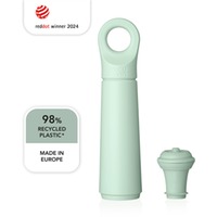 Vacu Vin Wein-Vakuumpumpe Loop jade + Stopfen