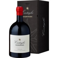 Mandrarossa Cartagho Rosso Sicilia DOC Magnum in Barilottiflasche