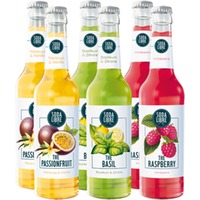 Soda Libre Probierpaket - 2x The Basil   + 2x The Raspberry   + 2x The Passionfruit   Bundle