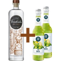 Friedrichs Dry Gin    + 2x Soda Libre The Basil 0,33l