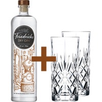 Friedrichs Dry Gin    + 2x Melodiagläser