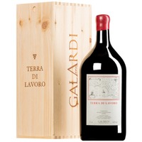 "Terra di Lavoro" Rosso Campania IGP Doppel-MAGNUM Original-Holzkiste