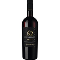 Anniversario 62 Primitivo di Manduria Riserva, Primitivo di Manduria DOC, Apulien, 2019, Rotwein