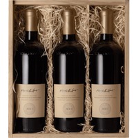 Spier Frans K Smit, WO Stellenbosch, 3 Flaschen in Holzkiste, Western Cape, 2015, Rotwein