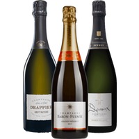 Glanzvolle Augenblicke mit prickelndem Champagner - 3x Probierpaket