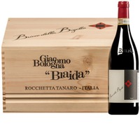 "Bricco della Bigotta" Barbera d'Asti DOCG  Original-Holzkiste