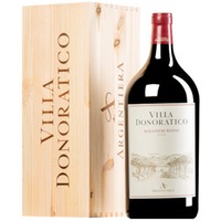 "Villa Donoratico" Rosso Bolgheri DOC Doppel-MAGNUM Original-Holzkiste