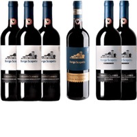 Borgo Scopeto by Caparzo Chianti Spezialset 6x0,75l