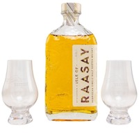 Isle of Raasay Single Malt Whisky - mit 2 Glencairn Gläsern  46,4%