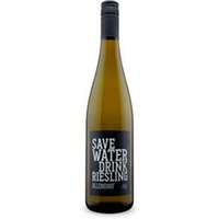 save WATER drink RIESLING dry