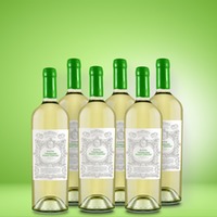 EVITA Trebbiano Pinot Grigio 6er Vorratspaket