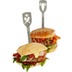 Hamburger-Spieße TORRO, 2 Stück (Stier + Fleischerbeil) 