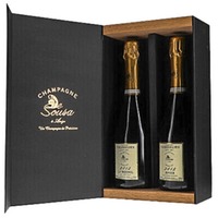 2er-Kiste Cuvée Caudalies "Avize" & "Le Mesnil" Grand Cru De Sousa et Fils (bio)