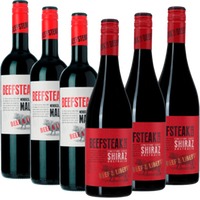 6er Kennenlernpaket - Beef & Liberty Weine von Beefsteak Club