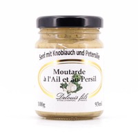 Delouis Fils Moutarde à i`Ail et au Persil Senf 100 g