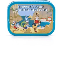 Ferrigno Sardinen in Olivenöl mit Fleur de sel 115g 80 g