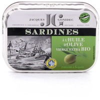 Jacques Gonidec Sardinen in Bio-Olivenöl 115g 87 g