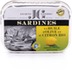 Jacques Gonidec Sardinen in Bio-Olivenöl mit Zitrone 87 g 