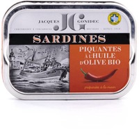 Jacques Gonidec Pikante Sardinen in nativem 87 g
