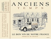 Anciens Temps Rouge Cabernet-Syrah IGP Pays d'Oc IGP Languedoc