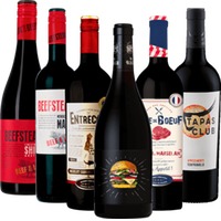 Rotwein zum Fleisch - 6x Probierpaket