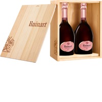 Ruinart Champagner Rosé 2x0,75l Holzkiste - Ruinart