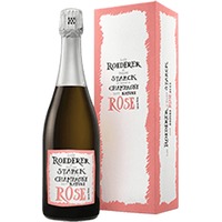 Louis Roederer : Brut Nature Rosé Édition Limitée by Philippe Starck