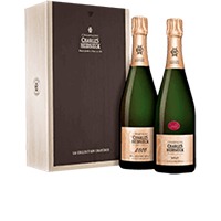 Charles Heidsieck : Duo Mis En Caves x Millésimé Brut Collection Crayères