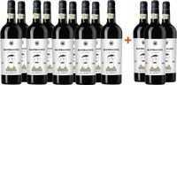 9+3 Paket Barbacrò Vino Rosso BIO - Alemat