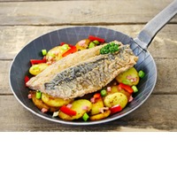 Brathering süß-sauer – gebratene Heringe ohne Kopf, 4–5 Stück