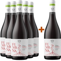 5+1 Paket Femina Rosso Etna DOC BIO - Cantine Patria