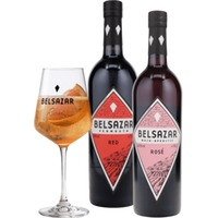Sommer-Duo Rosé & Red von Besazar - 2x Probierpaket inkl. Glas