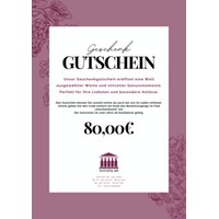 Geschenk-Gutschein 80€
