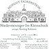 Riesling Kabinett Niedermenniger Im Kleinschock (AP20) HOFGUT FALKENSTEIN 