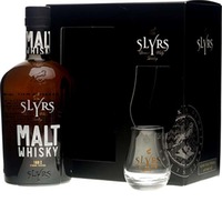 (49,86€/1l) Slyrs Bavarian Malt Whisky Geschenkset mit Glas 0,7 Liter 40 % Vol