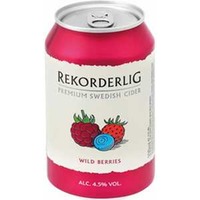 Rekorderlig Swedish Cider Vegan Wild Berries 0,33 l