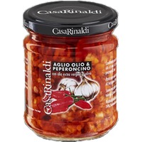 Casa Rinaldi Aglio Olio e Peperoncino - Sugo aus Knoblauch, Chilli und Olivenöl