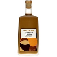 (22,21€/1l) Schladerer Espresso Cream Sahne Likör 0,5 Liter 17,5 % Vol