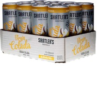 (10,49€/1l) Shatlers Cocktails Virgin Colada 12 x 0,25 Liter Cocktail Paket