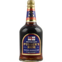 (28,43€/1l) Pusser´s British Navy Original Admiralty Blue Label 0,7 Liter 40 % Vol