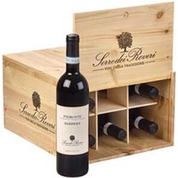 Serre dei Roveri Piemonte Barbera DOC 6x0.75L Holzkiste