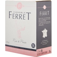 Rosé de Pressée Côtes de Gascogne Bag-in-Box - 3,0 L - - Vignoble Ferret - Französischer Roséwein