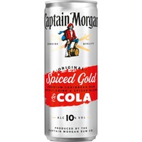 Captain Morgan Spiced & Cola 10%  Dose
