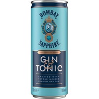 Bombay Sapphire Gin & Tonic Ready to Drink 10%