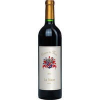 Comte de Thun La Maze, Vin de France, Südwestfrankreich, 2015, Rotwein