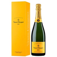 Champagne brut mit Geschenkverpackung